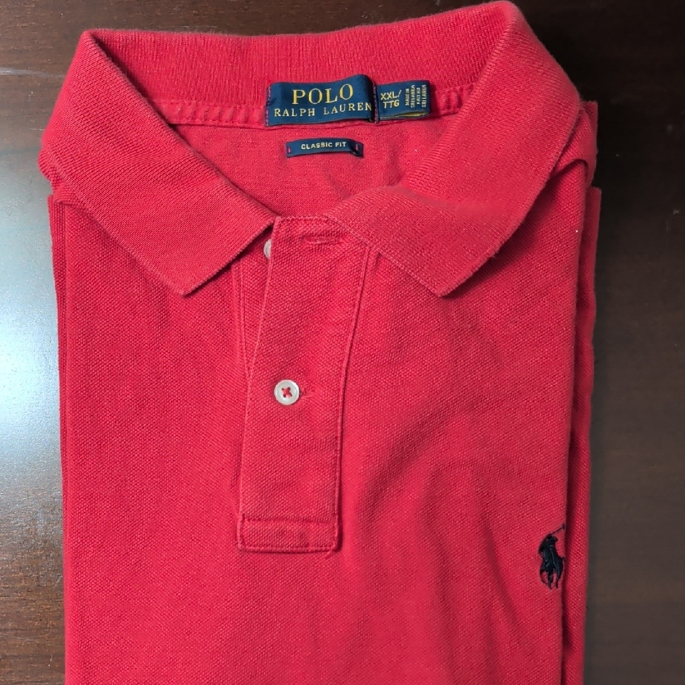 Polo by Ralph Lauren Red Classic Fit Polo Shirt